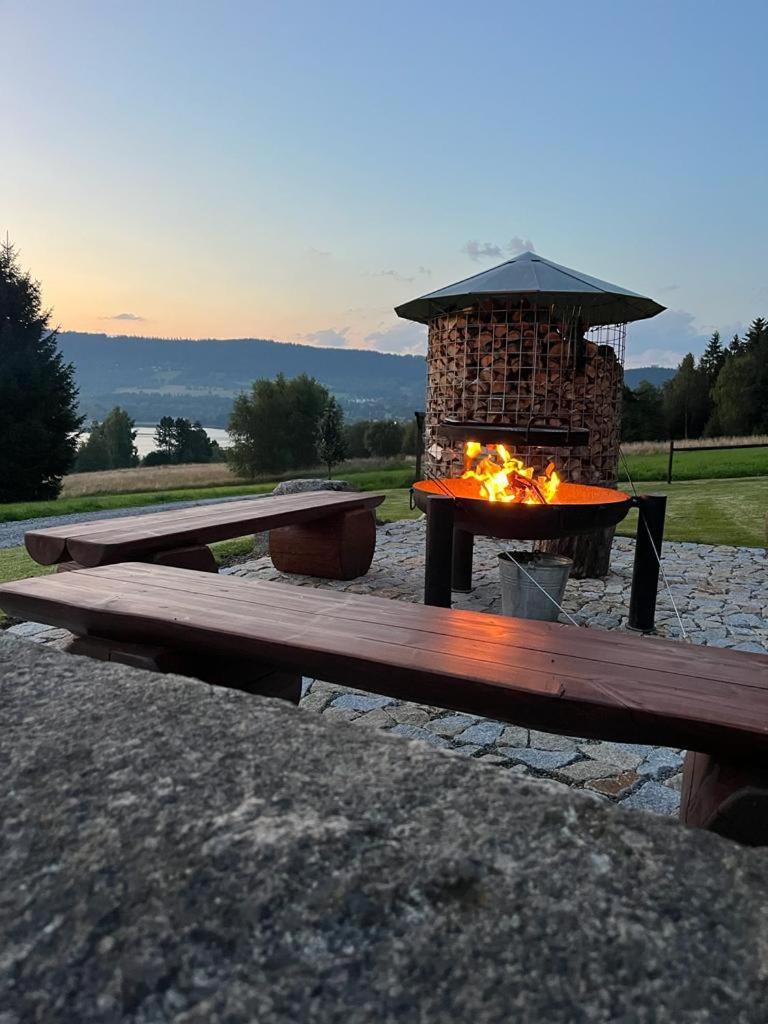 Apartmany Hajovna Lipno Loučovice Zewnętrze zdjęcie